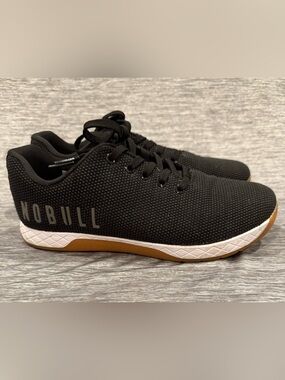 NOBULL Black Performance Sneakers with Gum Outsole